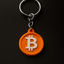 Bitcoin NFC Keychain – BTC Coin Tag | Tap-to-Receive Crypto Wallet, Rewritable, Everyday Carry