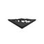 Mountain Forest Wall Art – Modern Triangle Decor | Black Silhouette
